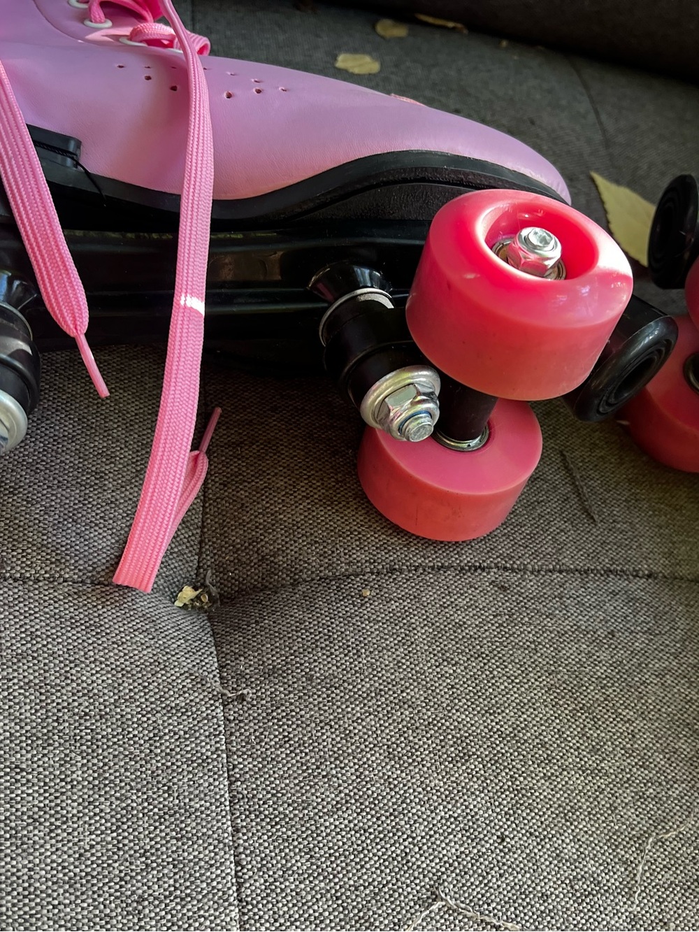 Moxi Pink Roller Quad Skates with Pink Wheels